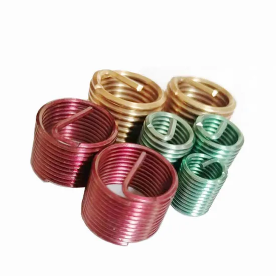 Green 304 Stainless Steel Wire Helicoils Thread Insert