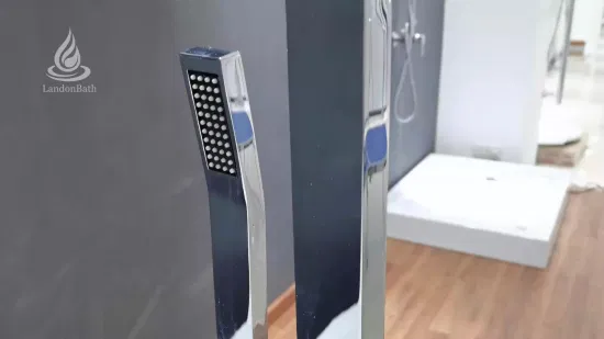 Hochwertige 3-Wege-Thermostat-Mischbatterie für Badezimmer und Dusche in Mattschwarz, hergestellt in China